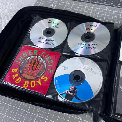 Case of CD's - Rock & Rap
