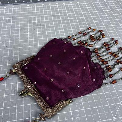 Beaded Antique Purse PRETTY! 