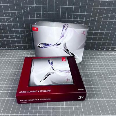 Software Adobe Acrobat X Standard Windows
