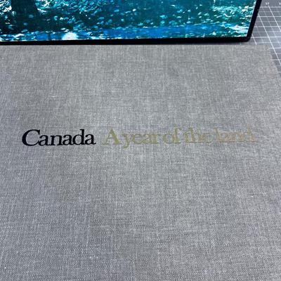 Coffee Table Book Titled CANADA, THE YEAR OF THE LAND. 