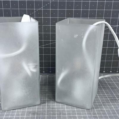 2 Accent or Mood Lighting Lamps