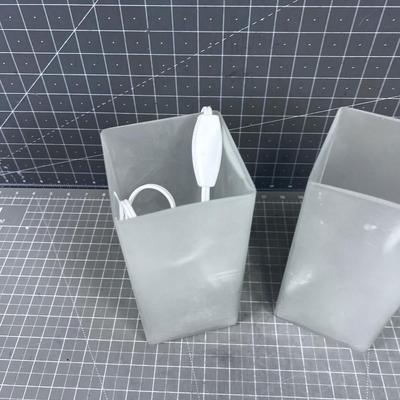 2 Accent or Mood Lighting Lamps