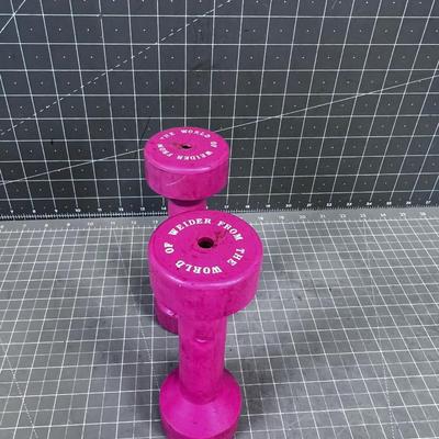 Pink Weights 3 pounds 