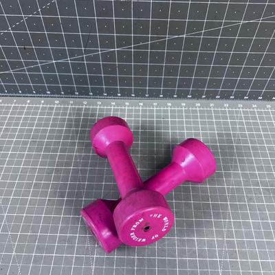 Pink Weights 3 pounds 
