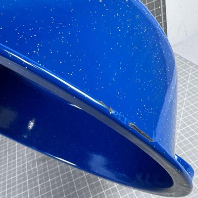 Blue Enamel Wash Pan NEW 