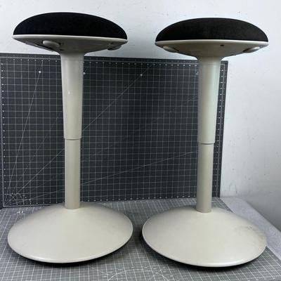 2 IKEA Stools Space Age Look
