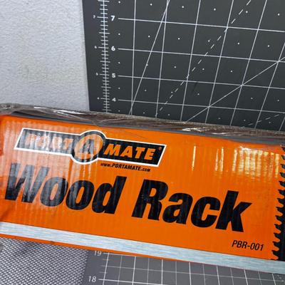 Port-A- Mate Wood Rack 