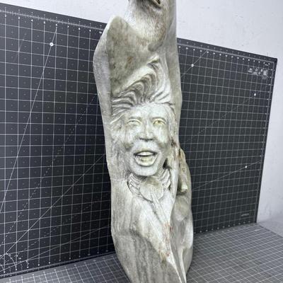 ART- Carved & Signed Soap Stone by Ed Yazzi 