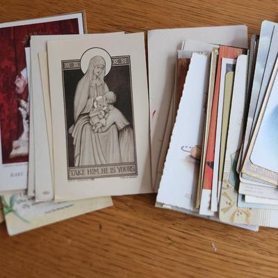 Bag of Holy Cards & Novenas