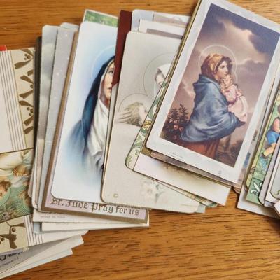 Bag of Holy Cards & Novenas