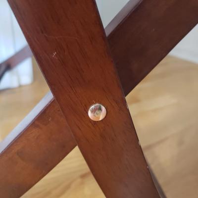 Pair of Wooden Luggage Racks (GB-KD)