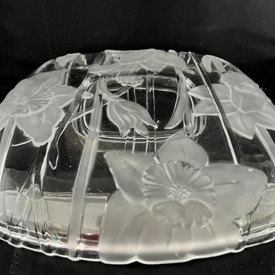 Watched & Frosted Glass Serve Ware (K-MK)