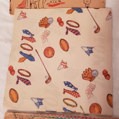 Vintage Gift Wrapping Paper (GB-KD)