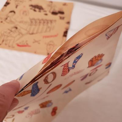 Vintage Gift Wrapping Paper (GB-KD)