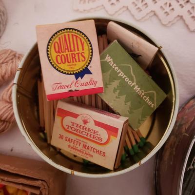 Antique Sewing and Knitting Supplies (GB-KD)