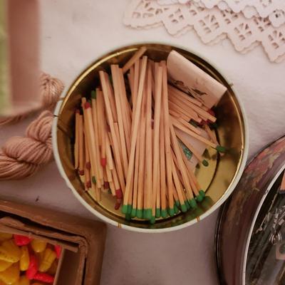 Antique Sewing and Knitting Supplies (GB-KD)