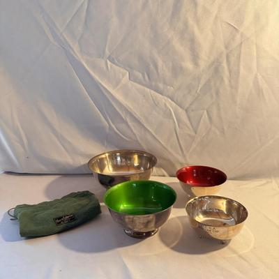 Gorham & Wallace Silver Bowls from The Morgan Cup (K-DZ)