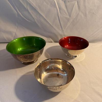 Gorham & Wallace Silver Bowls from The Morgan Cup (K-DZ)