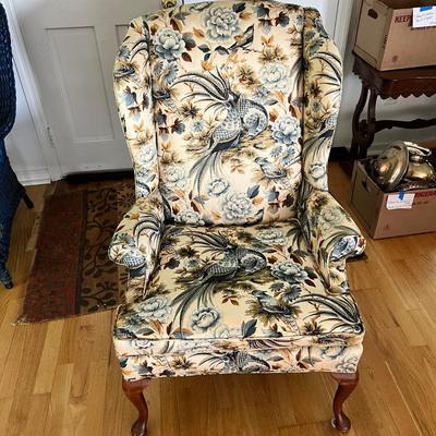 Conover Classic Wing Backed Armchairs (LR-MK)