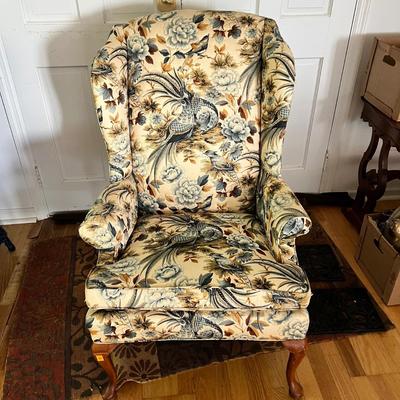 Conover Classic Wing Backed Armchairs (LR-MK)