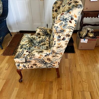 Conover Classic Wing Backed Armchairs (LR-MK)