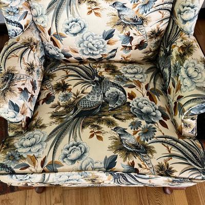 Conover Classic Wing Backed Armchairs (LR-MK)