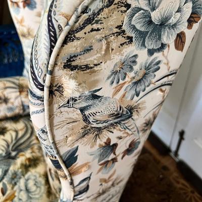 Conover Classic Wing Backed Armchairs (LR-MK)