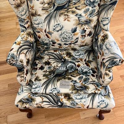 Conover Classic Wing Backed Armchairs (LR-MK)