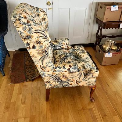 Conover Classic Wing Backed Armchairs (LR-MK)