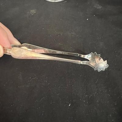 Unique Bird Glasses & Shaker with Floral Ice Tongs (DR-MK)