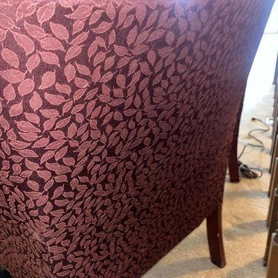 Maroon flowered formal set of 2