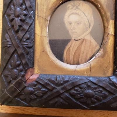 Variety of Picture Frames with Antique-Style Photographs (LR-KD)