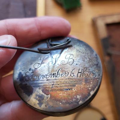 Variety of Picture Frames with Antique-Style Photographs (LR-KD)