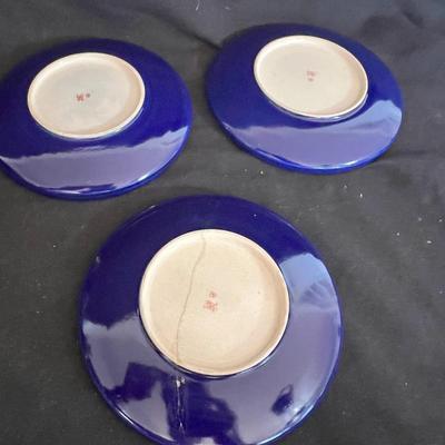 Blue Tea Cups and More Gilt Decor (DR-MK)