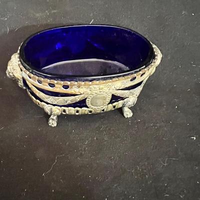 Vanity Glass Jars With Sterling Silver Lids & More (DR-MK)