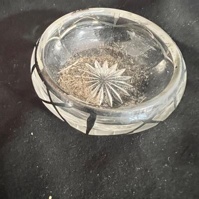 Vanity Glass Jars With Sterling Silver Lids & More (DR-MK)