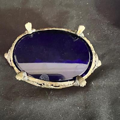 Vanity Glass Jars With Sterling Silver Lids & More (DR-MK)