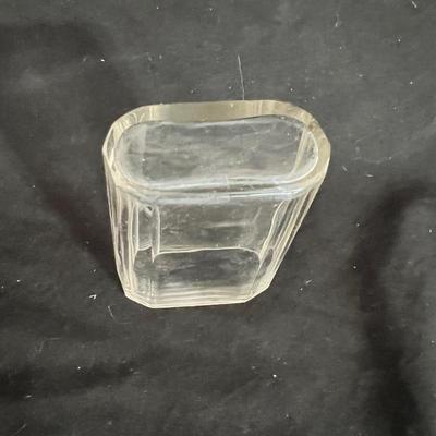 Vanity Glass Jars With Sterling Silver Lids & More (DR-MK)