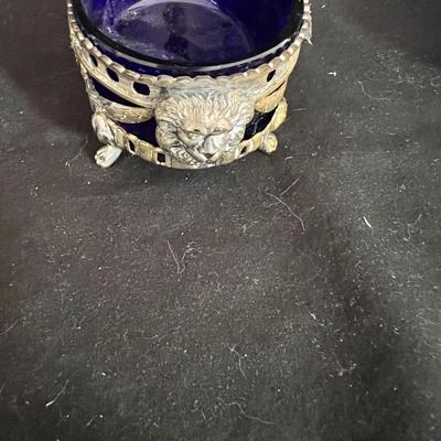 Vanity Glass Jars With Sterling Silver Lids & More (DR-MK)