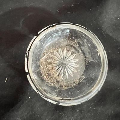 Vanity Glass Jars With Sterling Silver Lids & More (DR-MK)