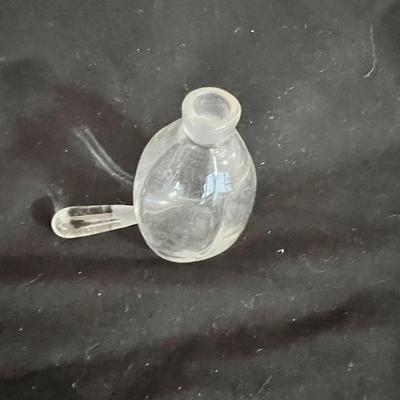 Vanity Glass Jars With Sterling Silver Lids & More (DR-MK)