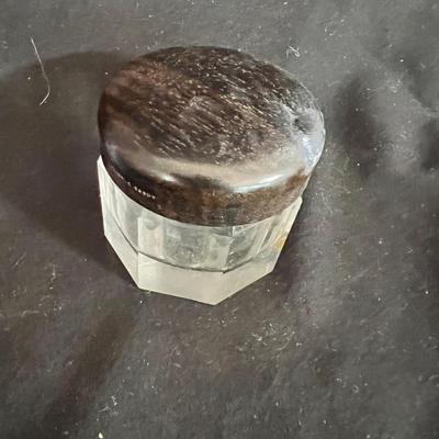 Vanity Glass Jars With Sterling Silver Lids & More (DR-MK)