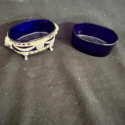 Vanity Glass Jars With Sterling Silver Lids & More (DR-MK)