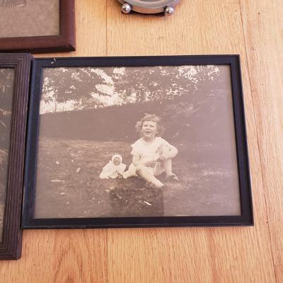 Vintage Frames with Portrait Photographs of Mothers & Children (LR-KD)