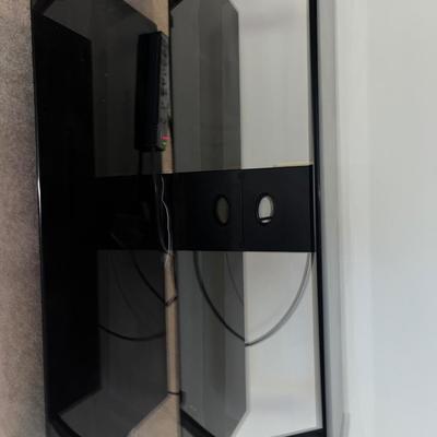 Black tv stand