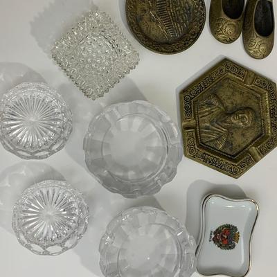 Vintage Ashtrays Lot