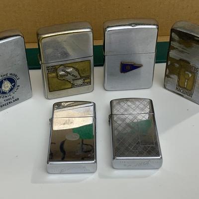 Rare Zippo Lighters Lot