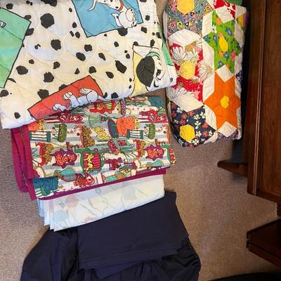 Assorted quilts