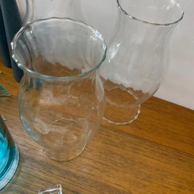 MCM Glass Candle Bases Lot