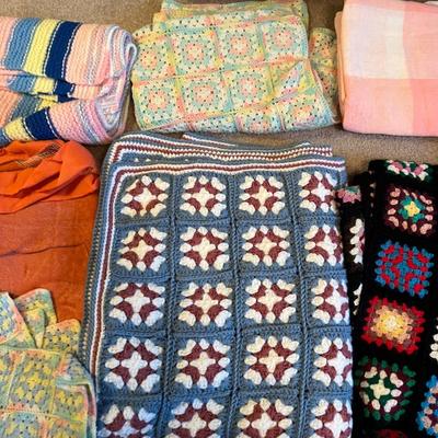 Assorted quilts